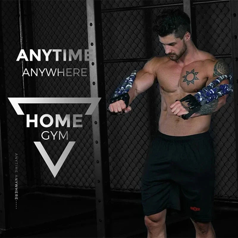 Flexible Resistance Band Kit for Fitness - Chest Workout Equipment, Household Gym Essentials