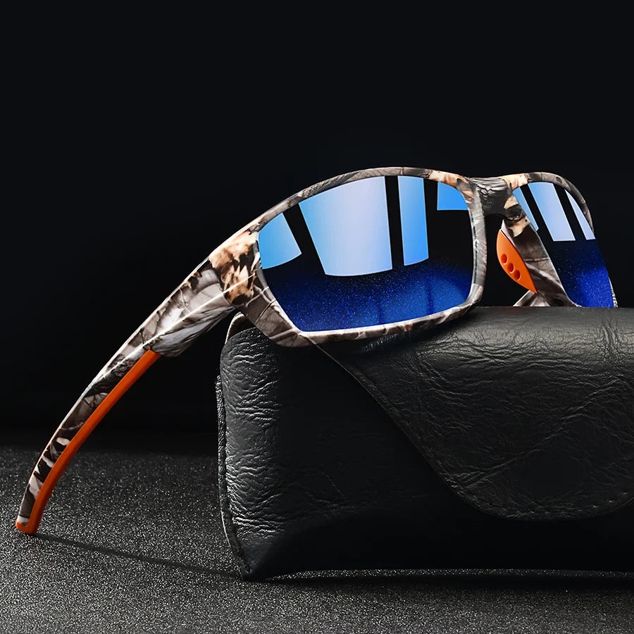 Sunglasses2026 Edition Sport Style Vintage Pattern Eyewear Driving Fishing Cycling Mountaineering Comes with Case Summer