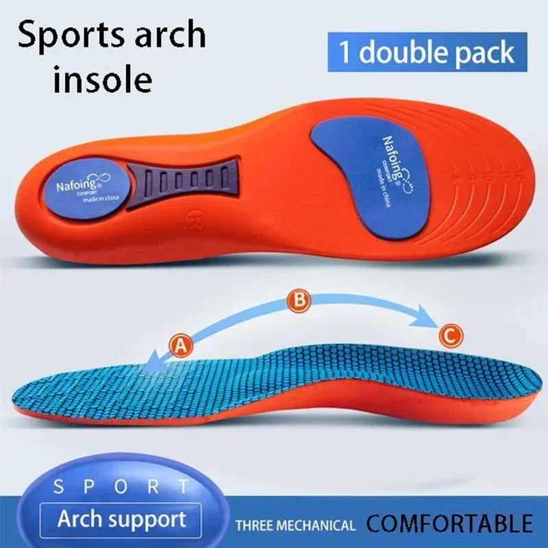 Insoles Sport Shock Absorption Orthotic Shoe Inserts Plantar Fascia Insole