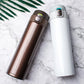 Stainless 500ml Steel Vacuum Flask - Bouncing Cover Thermo Mug for Coffee, Tea, Milk, Travel Use