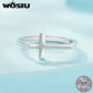 Sterling Silver Cross Ring 925 - Minimalist Regular Wear Jewelry Summer 2026 Gift Idea For All Jewelry Lovers