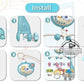 Mobile Crib Remote Music Light Newborn Sensory Toys
