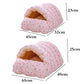 Cat Bed Cocoon Plush Coral Fleece Nest Indoor Winter 2025 Cozy Snuggly Warm Retreat For Cats