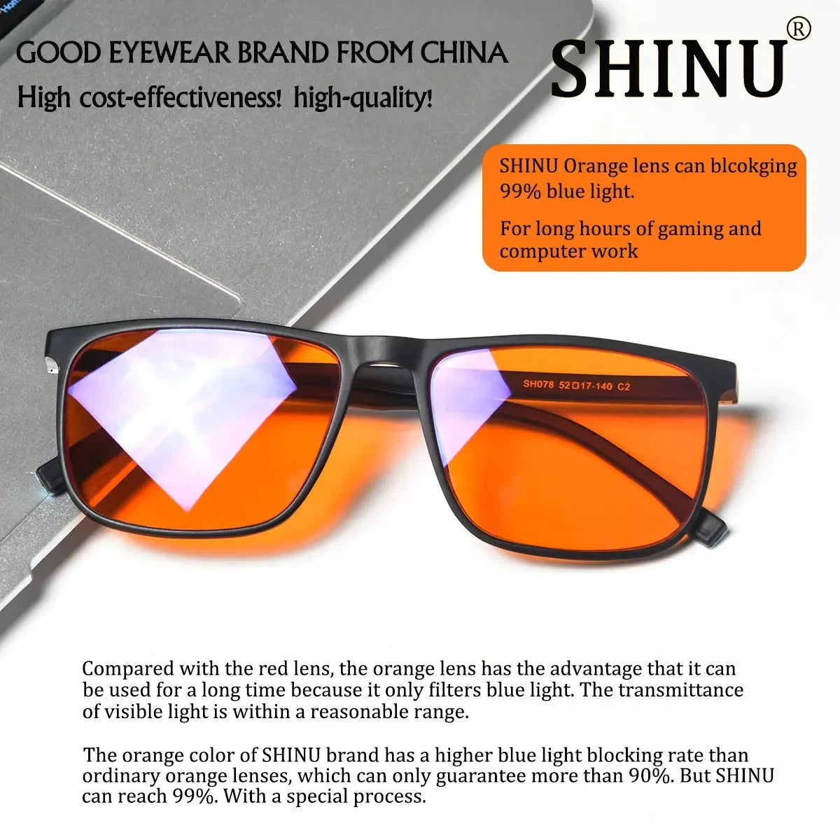 Light Blue Blocking Glasses Anti Eye Strain Eyewear For Screens TikTok Viral Fall 2026 Gift Idea