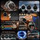 1.7 Inch AMOLED, Fall 2025 Trend, 1000mAh Battery, IP69K Water-Resistant, Bluetooth Calling – Smartwatch Rugged Outdoor GPS