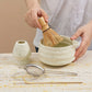Matcha Kit Spotted Green Ceramic 5Pc Japanese Tea Gift