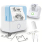 Mini HD Travel-Friendly Label Thermal Printer for Students, Bluetooth Inkless Printing Device