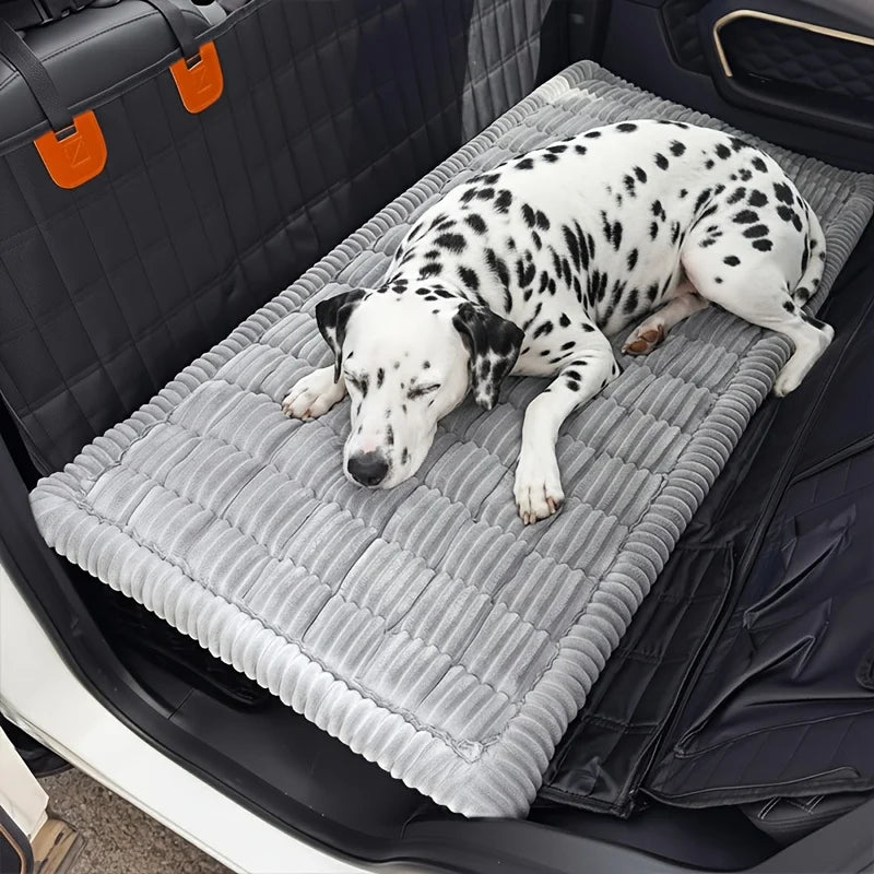 Dog Car Seat Cover Polyester Sturdy Car Seat Protector Pad - Anti Dirty, Simple Install, Fall 2026 Travel Essential