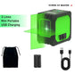 Mini Laser Level with Self-Leveling Green Beams - USB Charging Household Tools