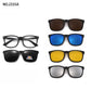 Magnetic Clip Sunglasses Interchangeable Lens Kit 5 Lenses Polarized Prescription Ready Summer 2026 Gift