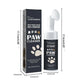 Rinse-Free Pet Foot Cleaner Foam with Silicone Brush - Gentle Paw Maintenance for Dogs & Cats