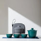 Travel-Friendly Ceramic Travel Tea Kit With Case Gift Kit