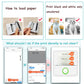 Mini HD Travel-Friendly Label Thermal Printer for Students, Bluetooth Inkless Printing Device