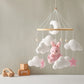 Crib Baby Mobile Wooden Nursery Newborn Sensory Toys
