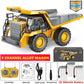 Remote2025 Edition Control Excavator Toy 4WD Construction Vehicle Battery Included Kids Gift Fall