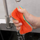 Kitchen2025 Edition Dishcloths 24-Pack Rainbow Tearable Absorbent Cleaning Cloths Thick Scouring Pads Eco Friendly Fall