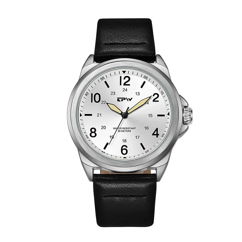 Field Rugged Watch 42mm Fabric Strap Military Analog 30M