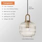 Japandi Glass Pendant Light Japanese Scandinavian Hanging Lamp Warm