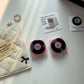 Rotatable Adorable Pink Vinyl Record Phone Holder Stand - Lazy Desktop Accessory for iPhone & Android