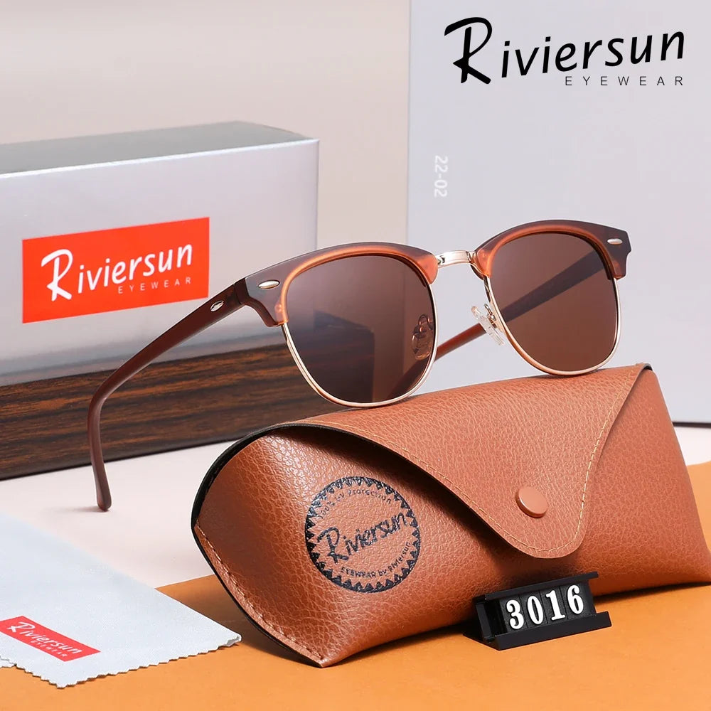 Unisex Outdoor Eyewear, TikTok Viral Fall 2026 Gift – Sunglasses UV400 Polarized Square Frame