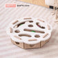 Puzzle Cat Toy Box With Ball Suede Felt Indoor Cat Exercise Entertainment Eco Friendly Gift 2026 TikTok Viral