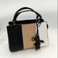 Keychain Bear PU Leather Mini Bag Charm Cute Gift Accessory