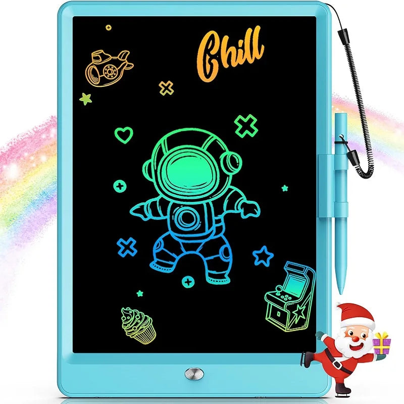 10 Inch LCD Writing Board Digital Magic Chalkboard Sketchpad - Travel-Friendly Kids Gift