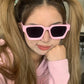 Square Sunglasses Frame Retro Unisex Shades Fall 2026 Trend UV400 Protection Gift