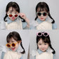 Kids Sunglasses Round Frame Anti-UV400 for 1-7 Year Olds, Children's Sun Protection, Trendy Design