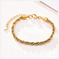 Steel Stainless Rope Chain Bracelet Twisted Singapore