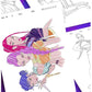Coloring Kpop Book Anime Style For Kids Back To School 2026 Creative Activity Gift Trend