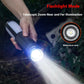 LED Searchlight Telescopic Folding ThreeHead Light, Battery-Powered Outdoor Camping Light, Emergency Car Repair Fall2026