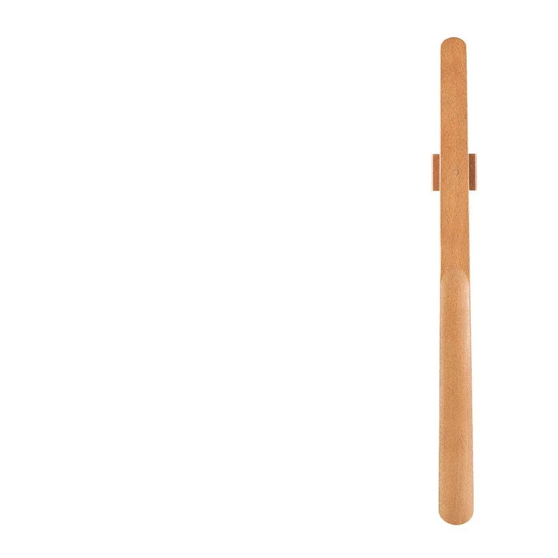 Shoehorn Wooden Magnetic 55cm Beech Long Handle Simple Wear