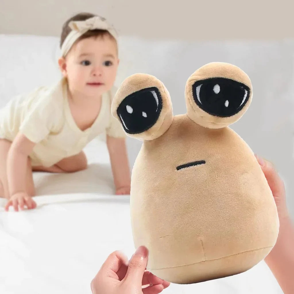 Plush Alien Plush Toy Doll - 17-22cm (7.6-8.6 inch) Cuddle Pillow for Kids, Great Birthday Gift and Nerdy Household Decor