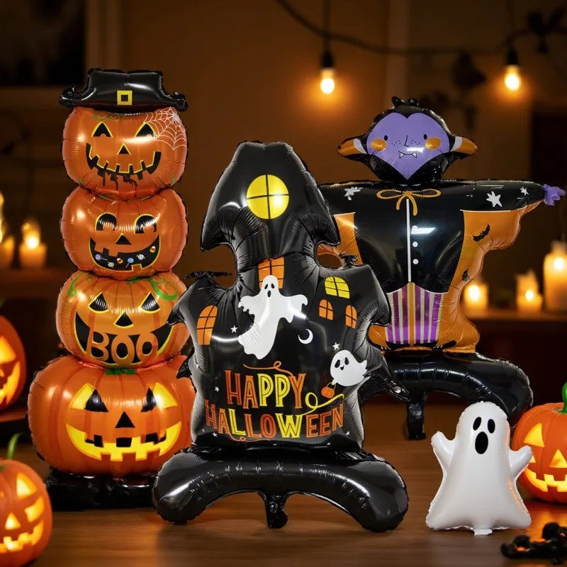 Halloween2025 Edition Balloons Giant Foil Standee Party Decor