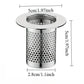 Drain Filter Sink And Shower Drain Catcher Fall 2026 Kitchen And Bathroom Protection Simple Install Hair Debris Block