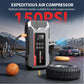 Car Jump Starter All In One Travel-Friendly Power Bank With Cordless Tire Inflator Fall 2025 Emergency Prep Gift