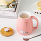 Mug Ceramic With Wooden Lid And Spoon Cute Cartoon Cat Design Gift Ready Spring 2026 Kitchen Essential