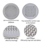 Shower Drain Hair Catcher Silicone Drain Cover - Suction Cup Bath Tub Strainer, Fall 2026 Household Refresh Gift Idea