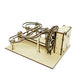Run Marble Wooden 3D Mechanical Puzzle Kit Gear Driven Track STEM Toy Back To School 2025 Educational Gift