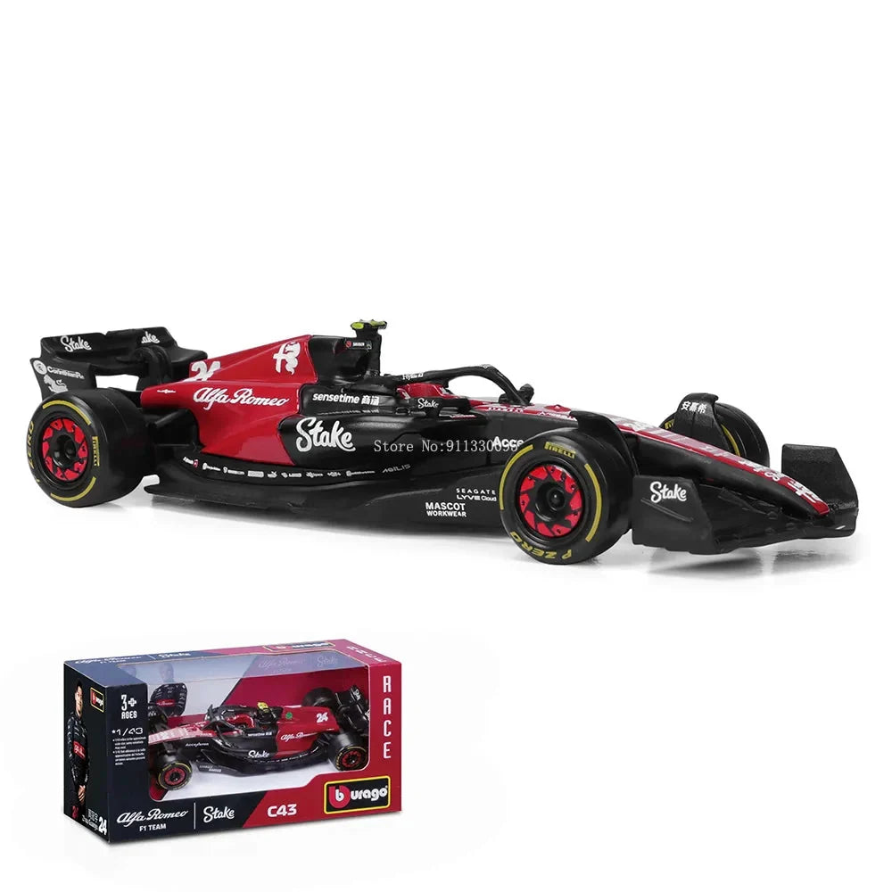 Car Die-Cast 1:43 Scale Formula One MCL60 Replica 2023 Collectible Display Model Fall 2025 Gift