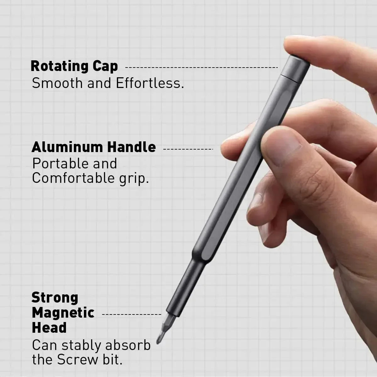 Top-Grade Accurate Screwdriver Kit - Magnetic Household Tools for Pro-Grade Repair