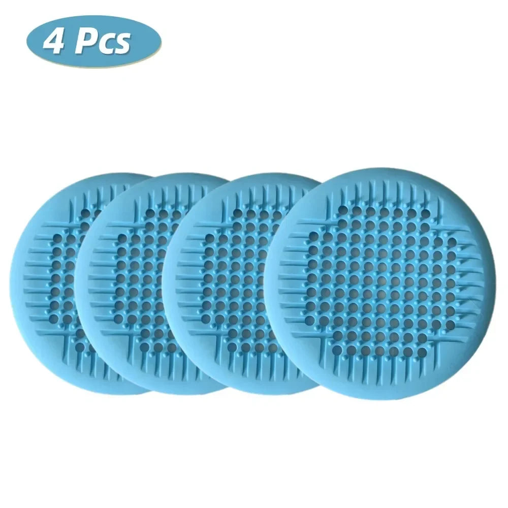 Shower Drain Hair Catcher Silicone Drain Cover - Suction Cup Bath Tub Strainer, Fall 2026 Household Refresh Gift Idea