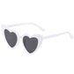 Kids Heart Sunglasses Plastic Frame Heart Shaped Summer 2026 Trend Sturdy Polycarbonate Lenses Outdoor Play