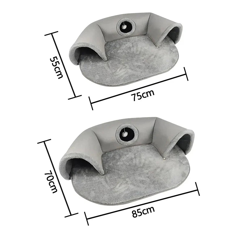 Beds Cats and Puppy Bed Accessories - Cozy Dog House for Kittens and Dogs