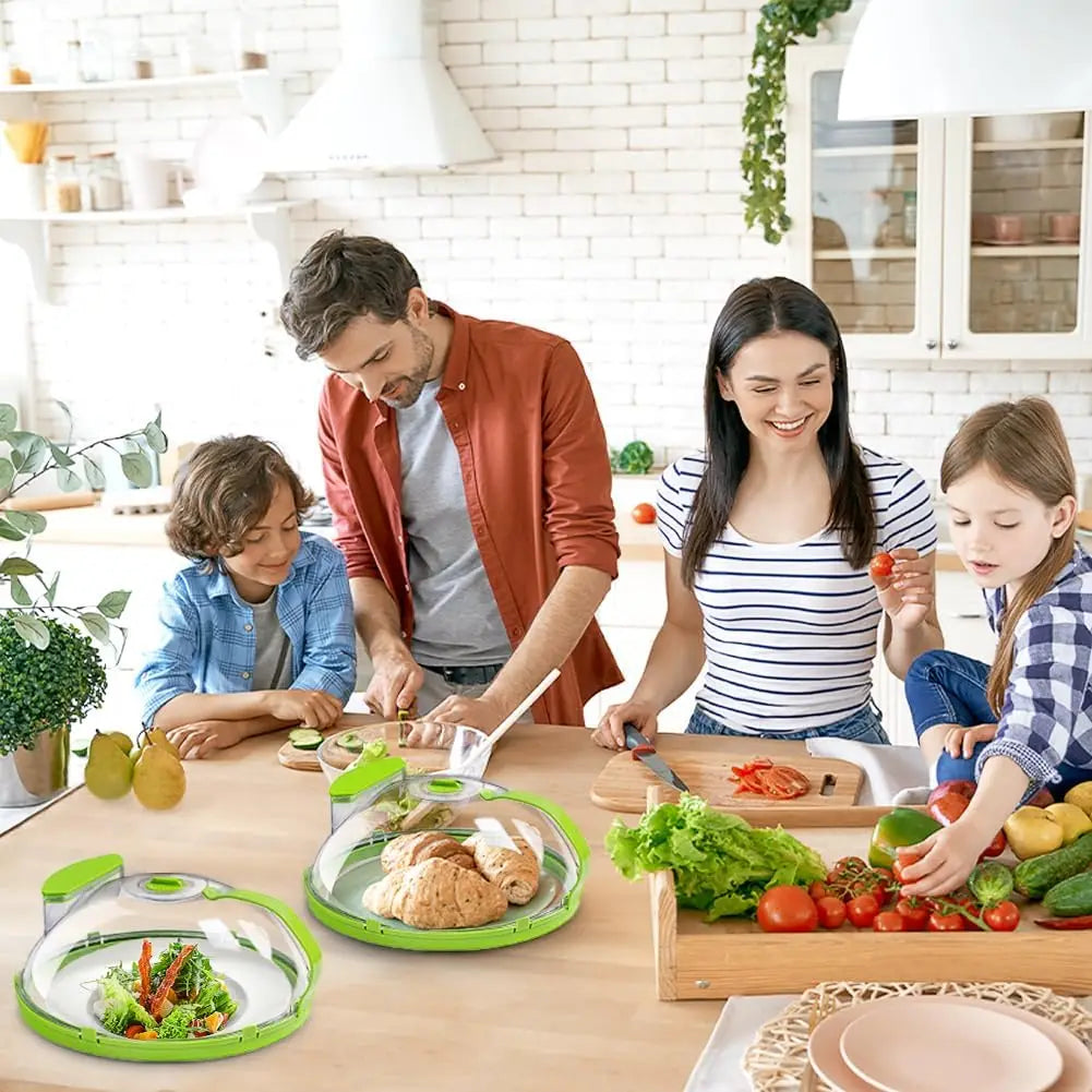 Cover Microwave 10 Inch Clear Splatter Cover With Steamer