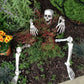 Stakes Skeleton Realistic Skull And Hands Lawn Halloween Decor Fall 2025 Outdoor Spooky Yard Prop
