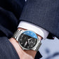 Wristwatch Quartz Stainless Steel Luminous Date Week