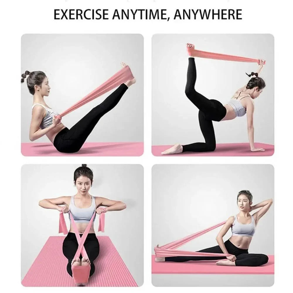 Resistance Bands Kit Elastic Exercise Bands Household Gym