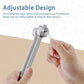 Chakra Healing Tuning Fork Kit 128Hz 512Hz - Aluminum Alloy Sound Therapy Tools for Yoga and Meditation